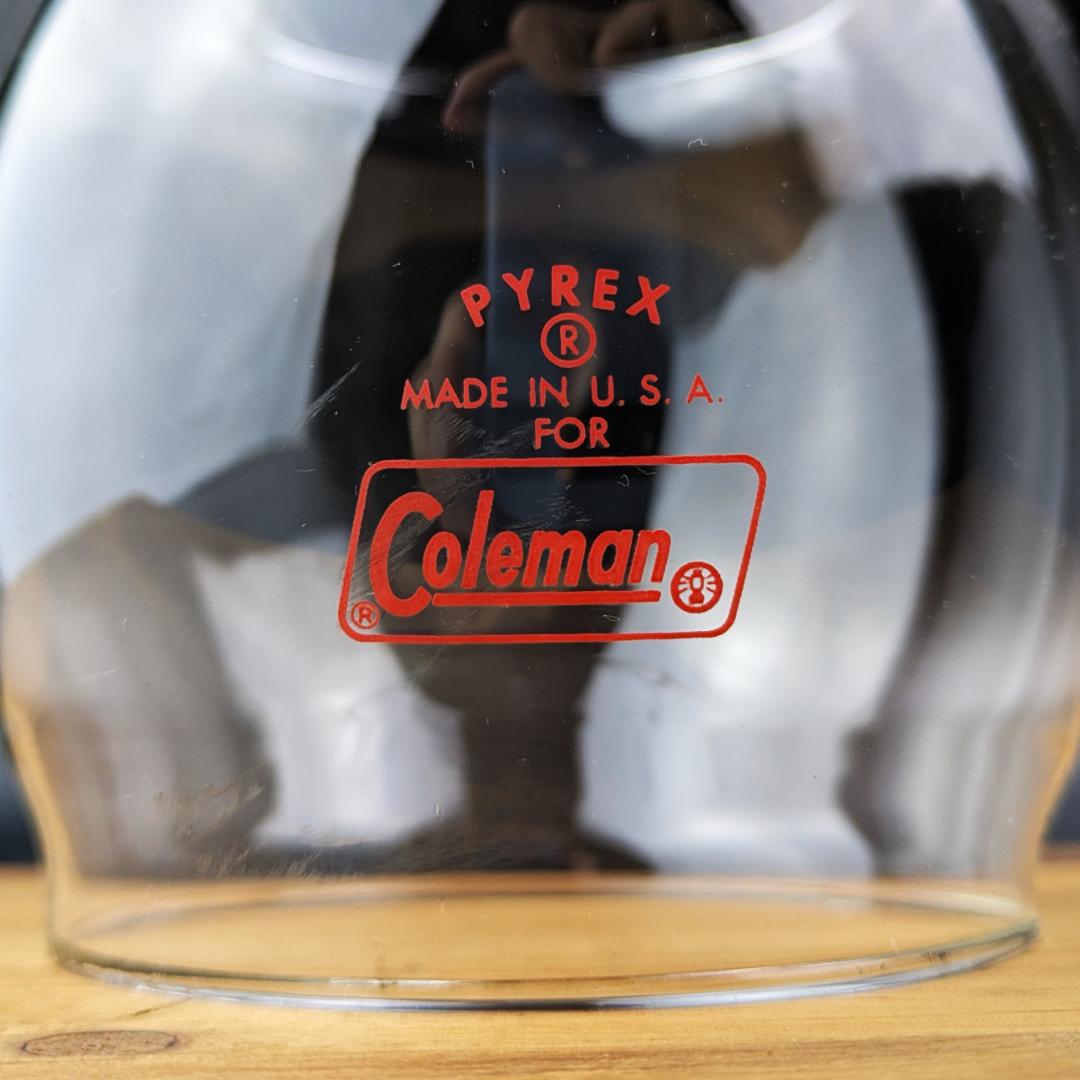 希少マルーン☆コールマン ランタン 200A 62年6月製 PYREX赤ロゴ美品