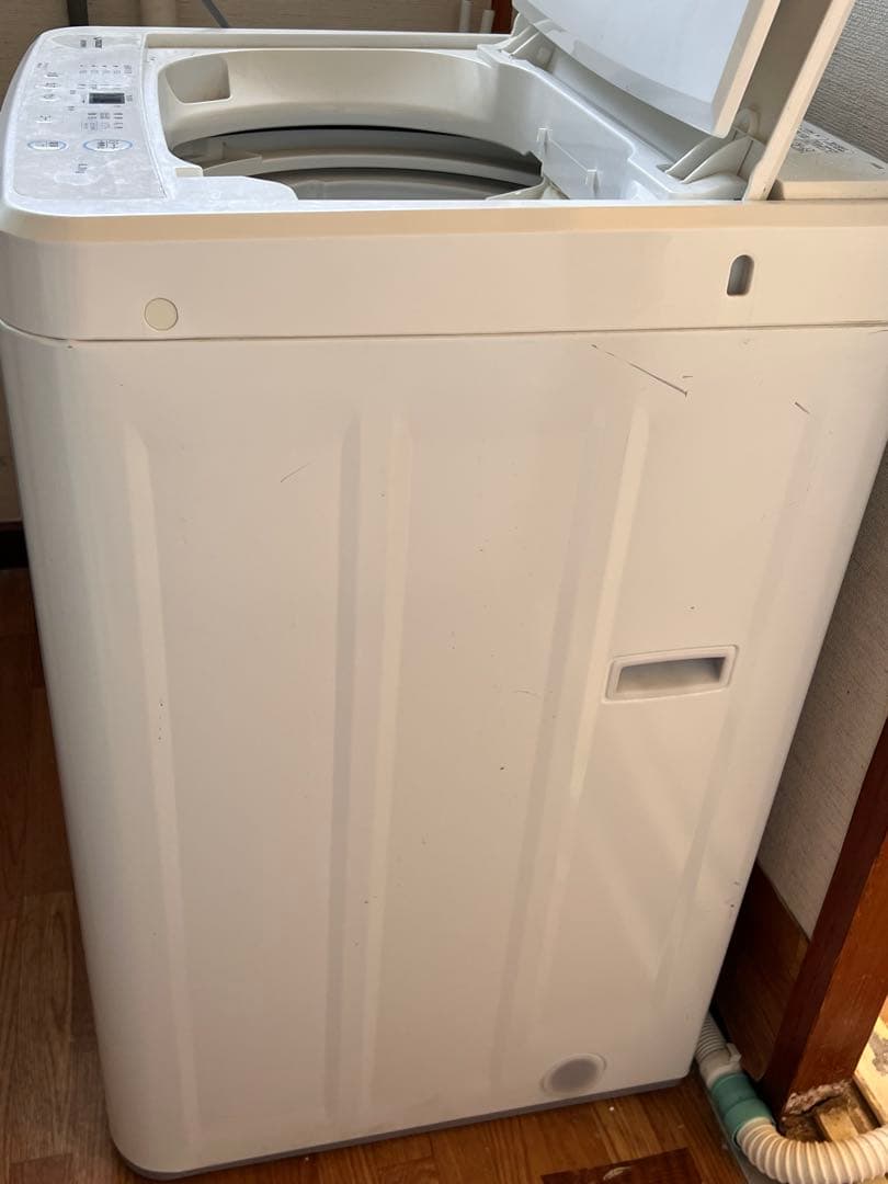 送料無料 マックスゼン 6.0kg 全自動洗濯機 JW60WP01 槽洗浄 良品