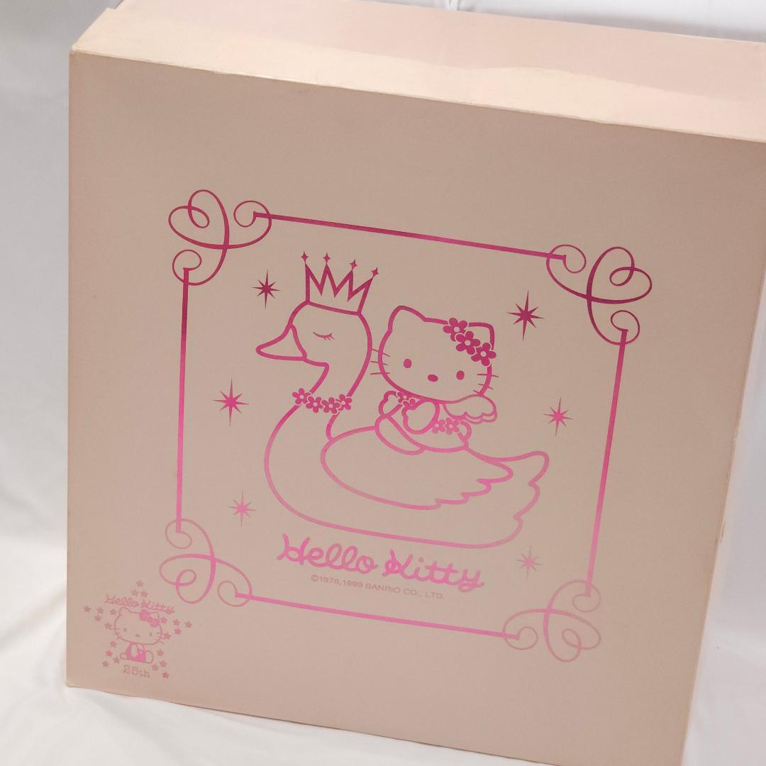 キティ＆スワン 25周年記念 ぬいぐるみ Lサイズ ハローキティ - メルカリ