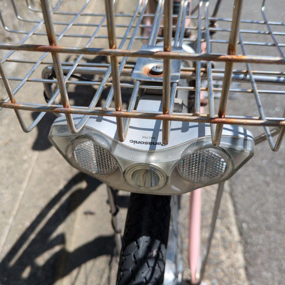 もう終了 パナソニック26インチ ママチャリ リヤキャリア25kg(クラス25