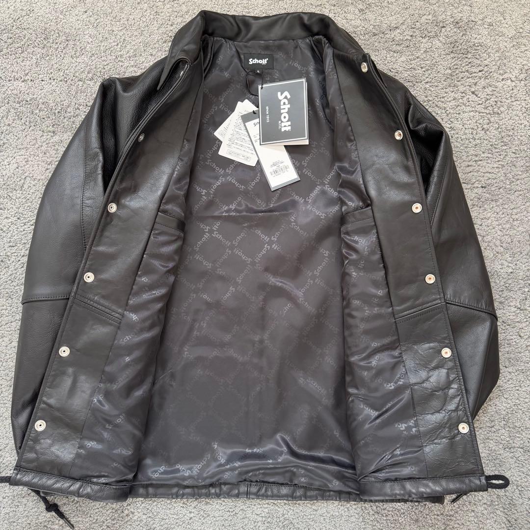 新品 25AW SCHOTT レザーコーチジャケット XL - メルカリ