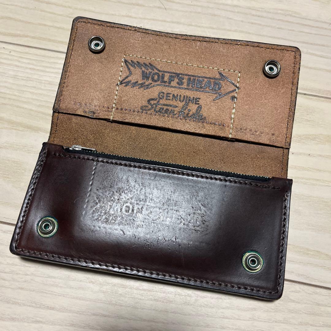 ウルフズヘッド ロングウォレット 長財布 - メルカリ