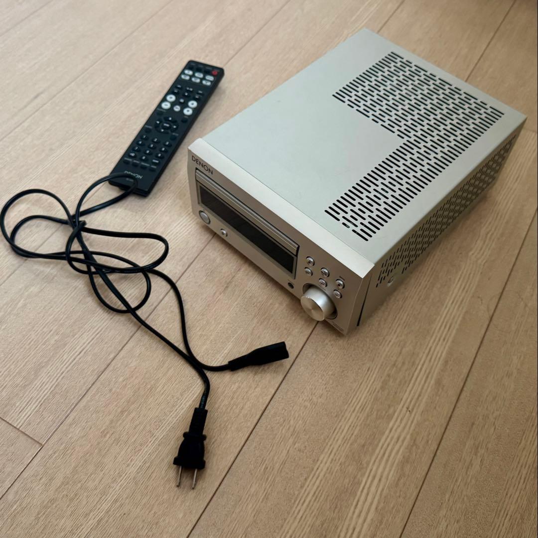 DENON RCD-M41ミニコンポ 本体 CD再生不良 Amazon.co.jp: Denon CDミニコンポ プレミアムシルバー/ブラック [RCD