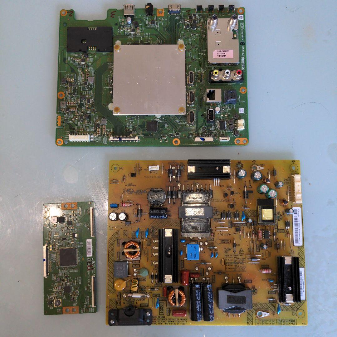 TOSHIBA REGZA 49C310X 電源基板等 - メルカリ