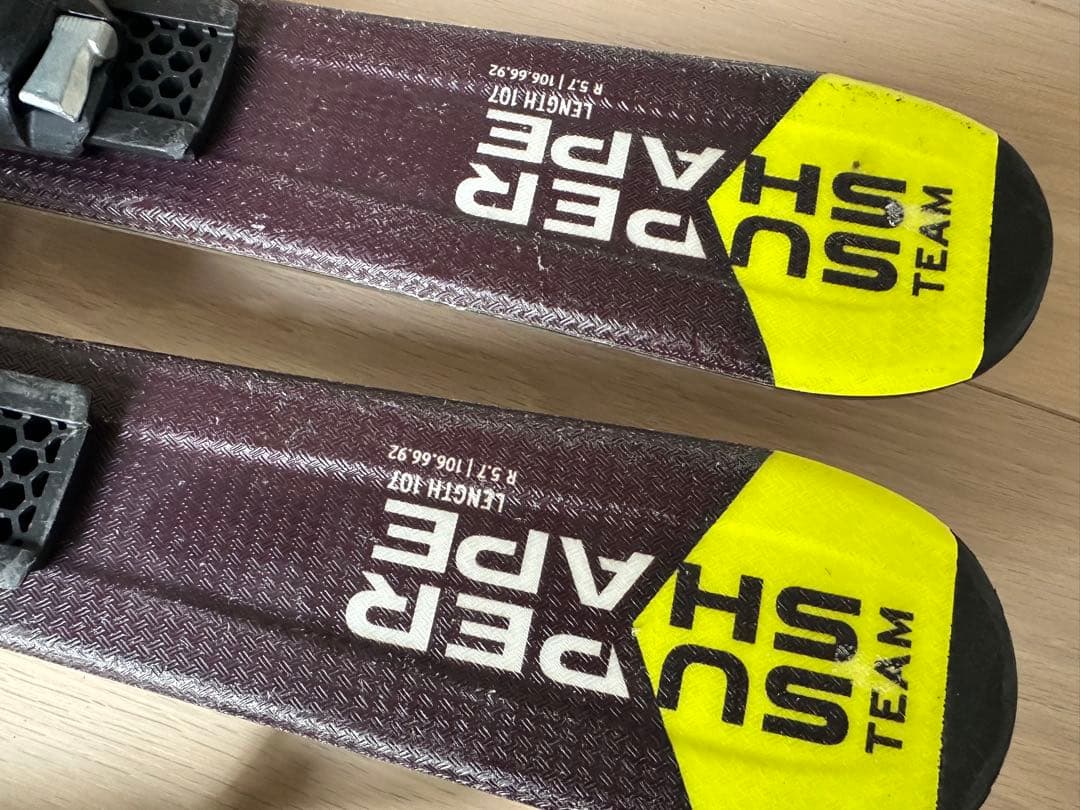 ヘッド スキー板 107センチ mastersポール 75センチ セット - メルカリ