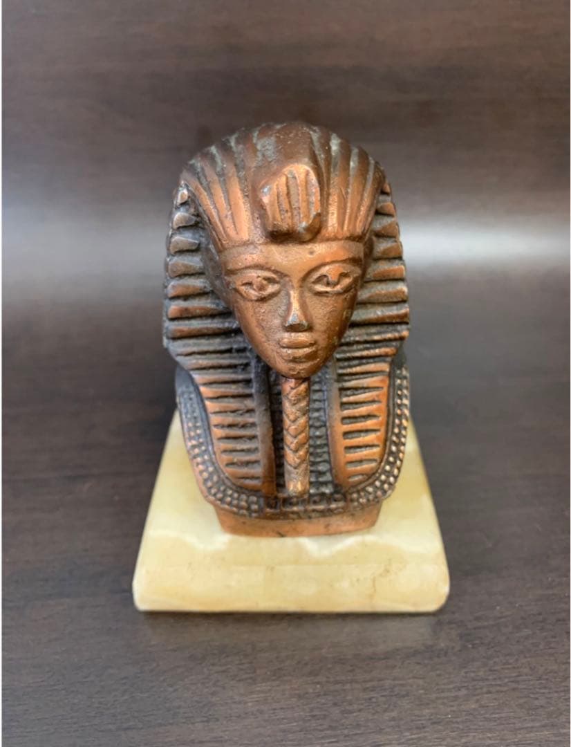 《アンティーク・希少レア！！》《送料無料》⭐︎ ツタンカーメン　ブロンズ像　♪⭐︎
