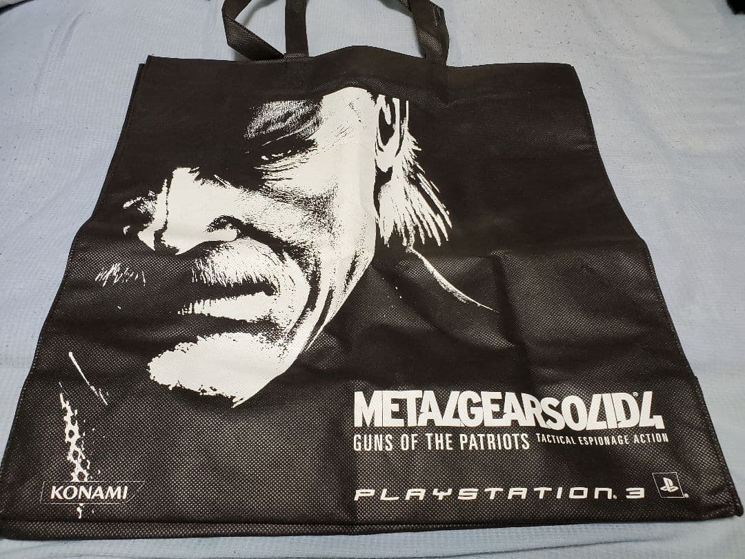 メタルギアソリッド 4　オールドスネーク　MGS4　小島秀夫　トートバッグ