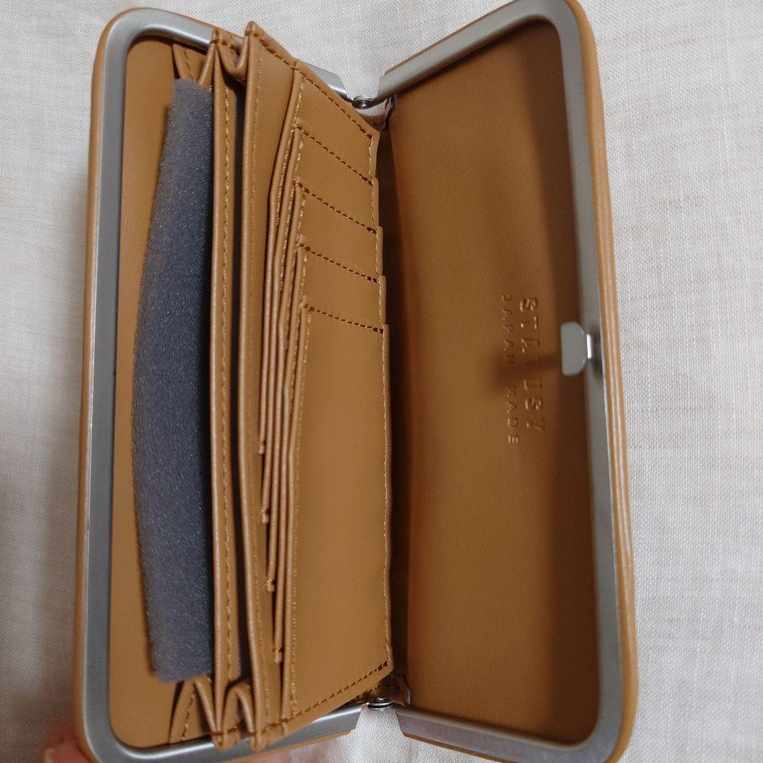 STATUSY ステータシー コーヒーヴィーガンレザー長財布 - メルカリ