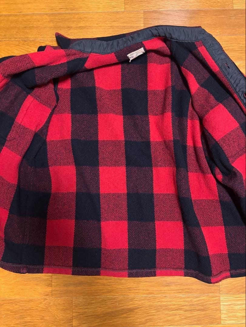 60s L.L.Bean 筆記体タグ ジャケット バッファローチェック