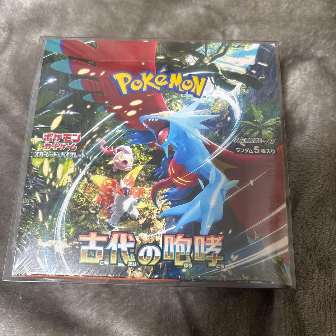 ポケモンカードゲーム 古代の咆哮 未開封box ポケモンカードゲーム 新品未開封 古代の咆哮 BOX スカーレット