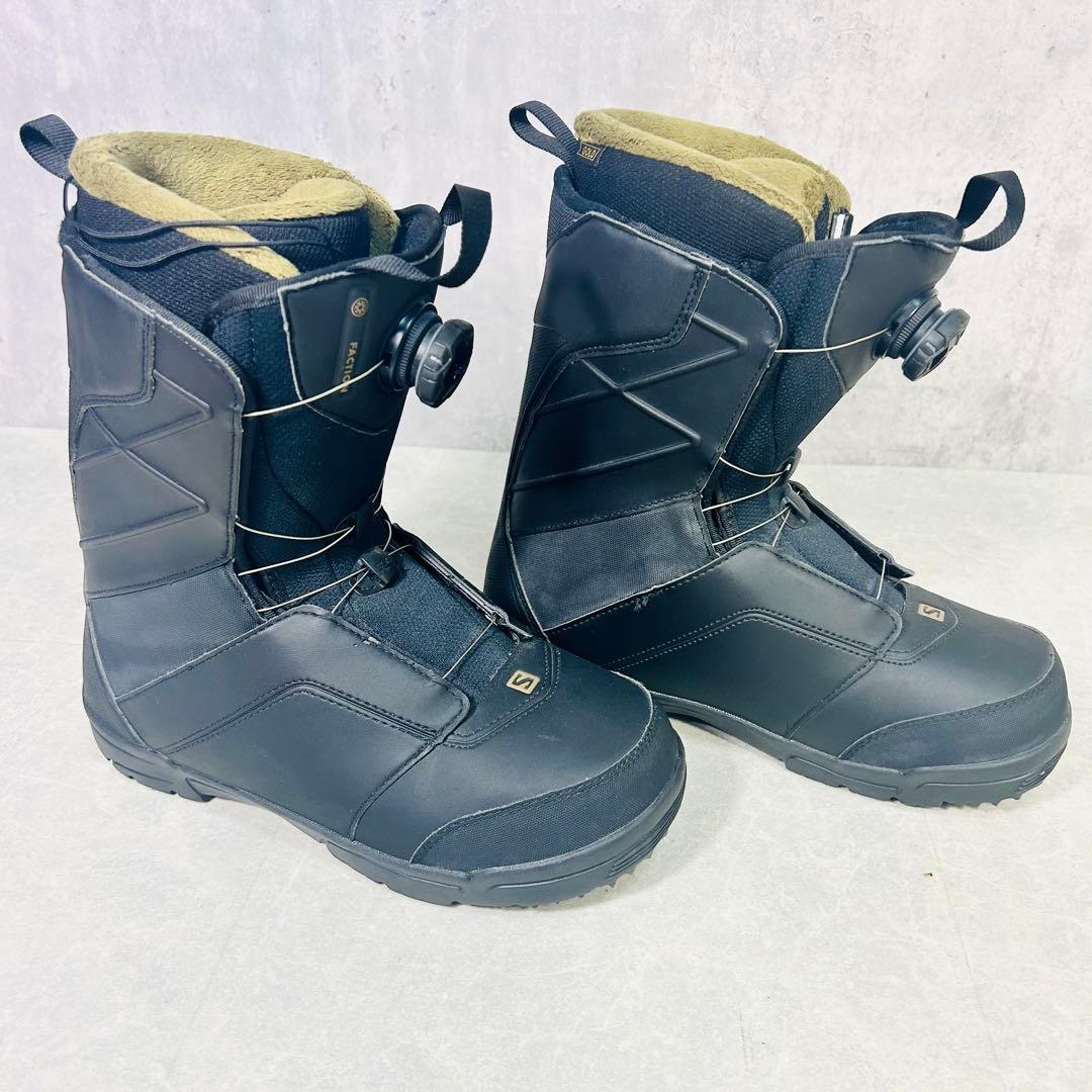 美品 サロモン faction BOA スノーボード ブーツ 27.5cm