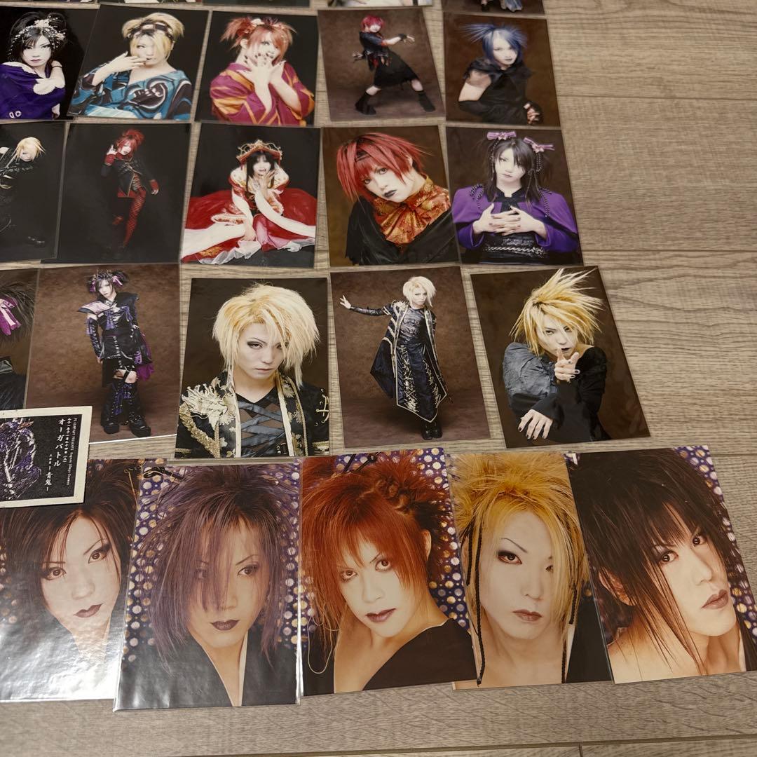 Kagrra, 写真セット 36枚 アー写＋チケット半券