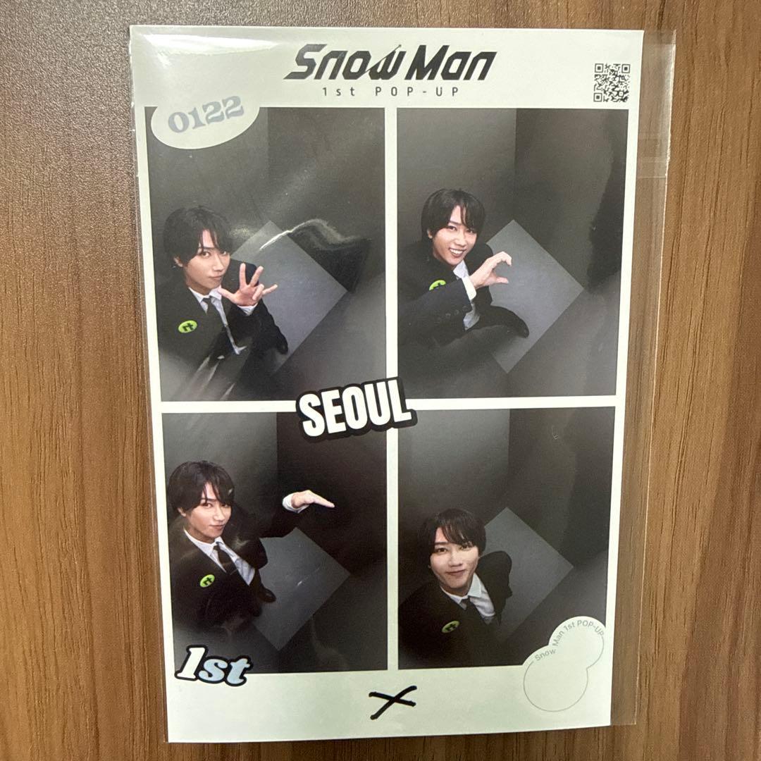 Snow Man 1st POP-UP SOULプリクラ 阿部亮平 - メルカリ