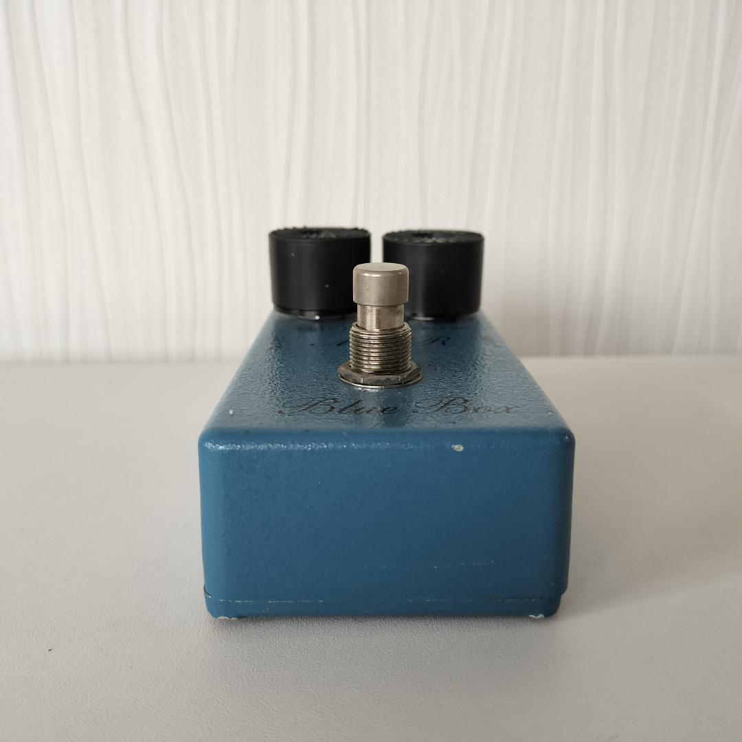 MXR Blue Box オクターブファズ スクリプトロゴ（変換プラグ付き