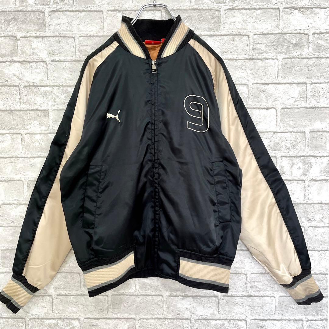 DDD様 PUMA プーマ 虎 タイガー 刺繍 スカジャン スーベニア 金 M