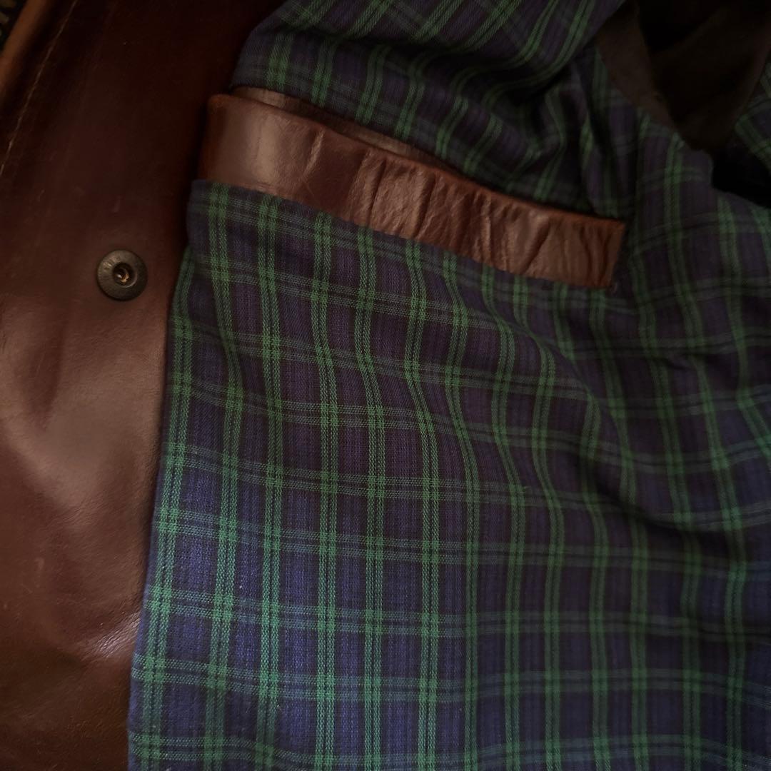 VANSON ENF ホースハイドシングルライダースジャケット 34 - メルカリ