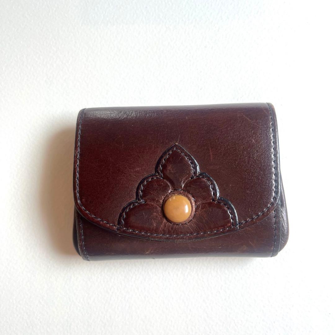 ハンスオスター ライラックスモールパース ブラウン色 - メルカリ