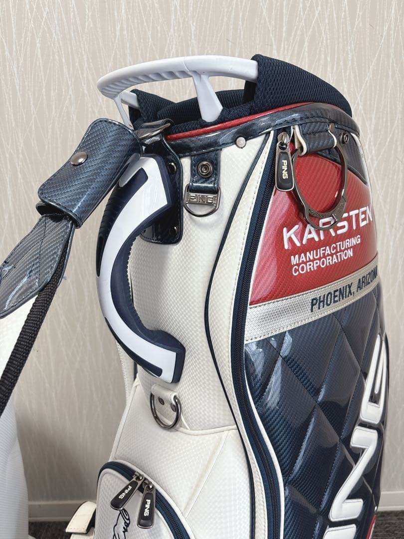 美品❗️PING/KARSTEN 9.5型 キャディバッグで大変希少なモデル - メルカリ