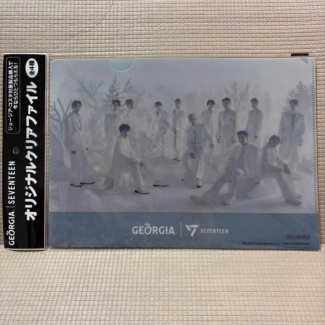 SEVENTEEN クリアファイル4枚セット - メルカリ