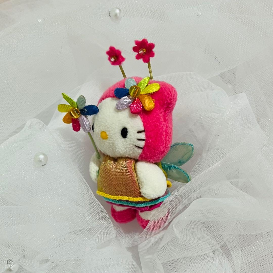希少☆ ハローキティ フェアリーサンリオ 妖精 マスコットホルダー 超レア☆