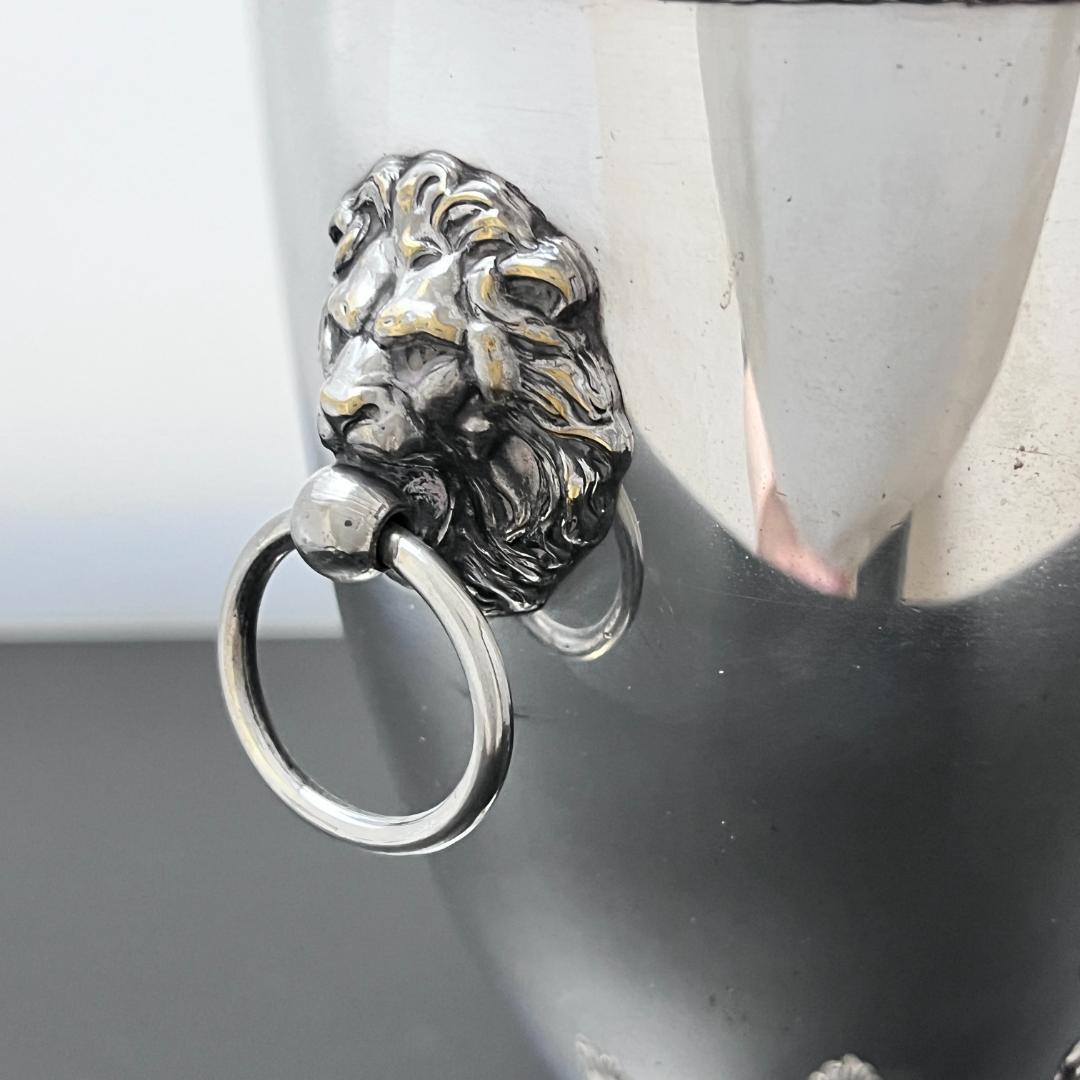 Friedman Silver Co】 ライオンのサモワール 小型サーバー - メルカリ