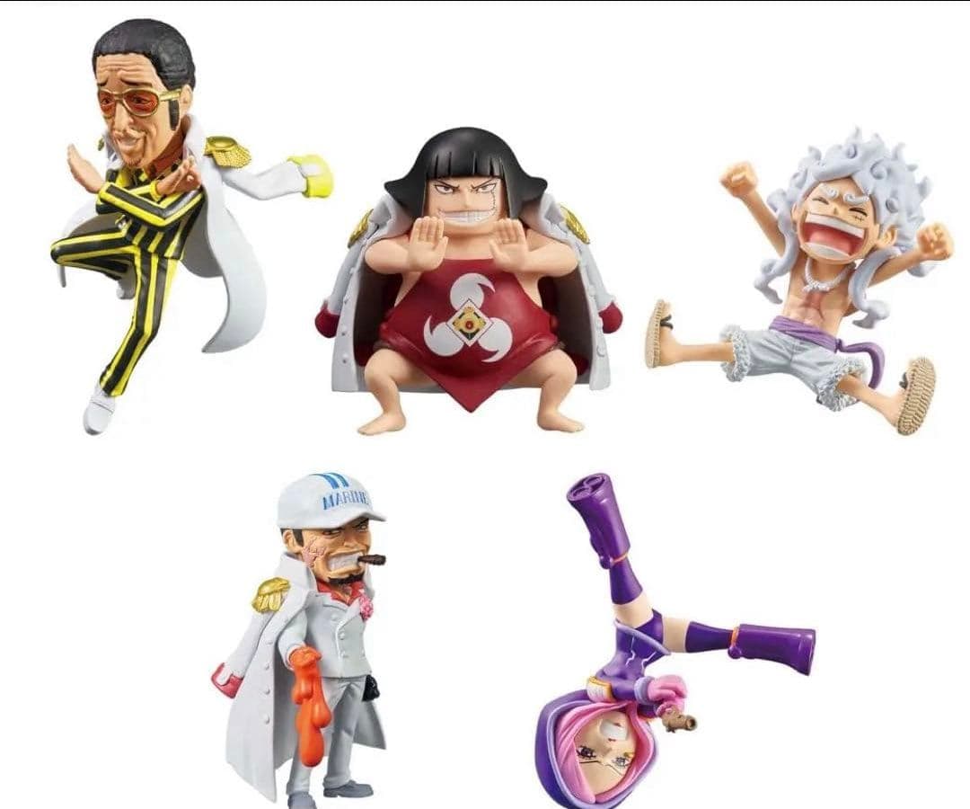 ワンピース ワーコレ エッグヘッド６＆ ジュエリー・ボニー ヒストリー ＆くま