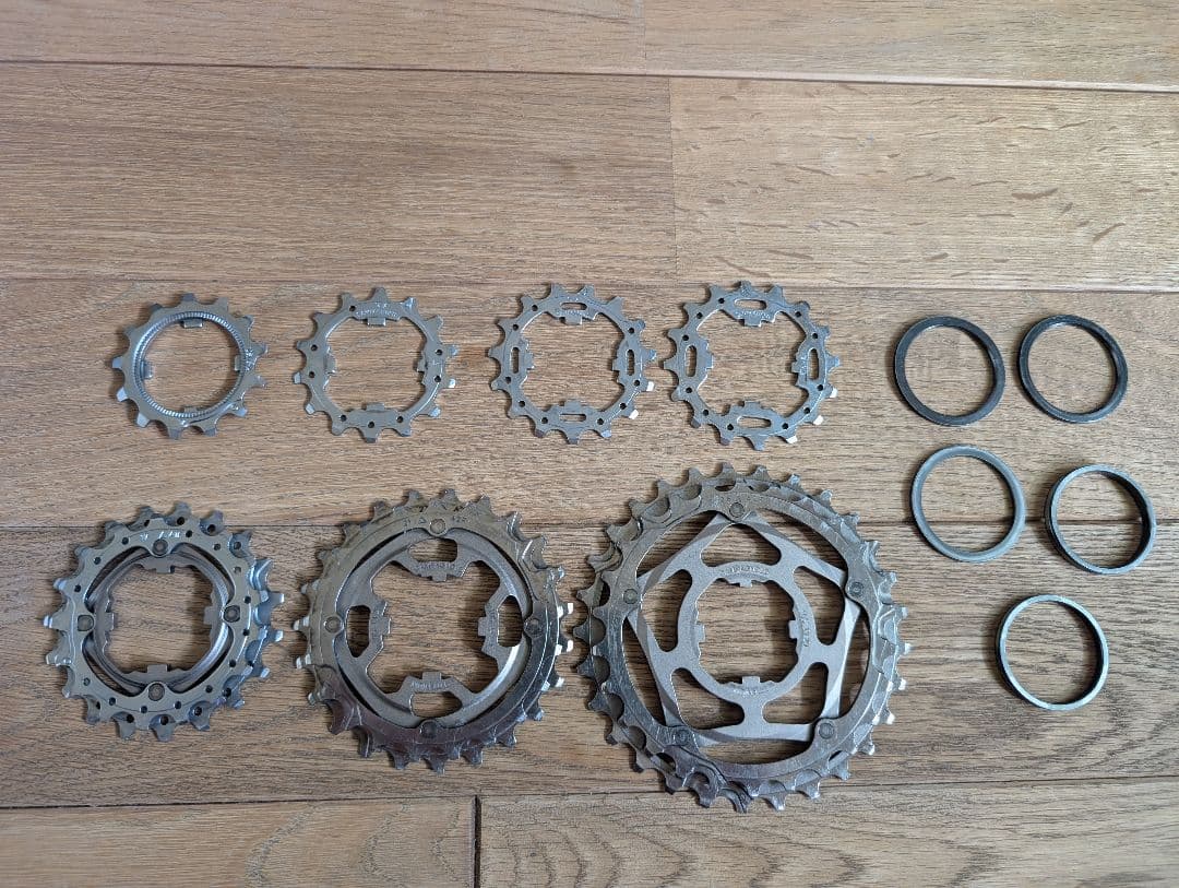 カンパニョーロ レコード 10s スプロケット 13-29T チタン