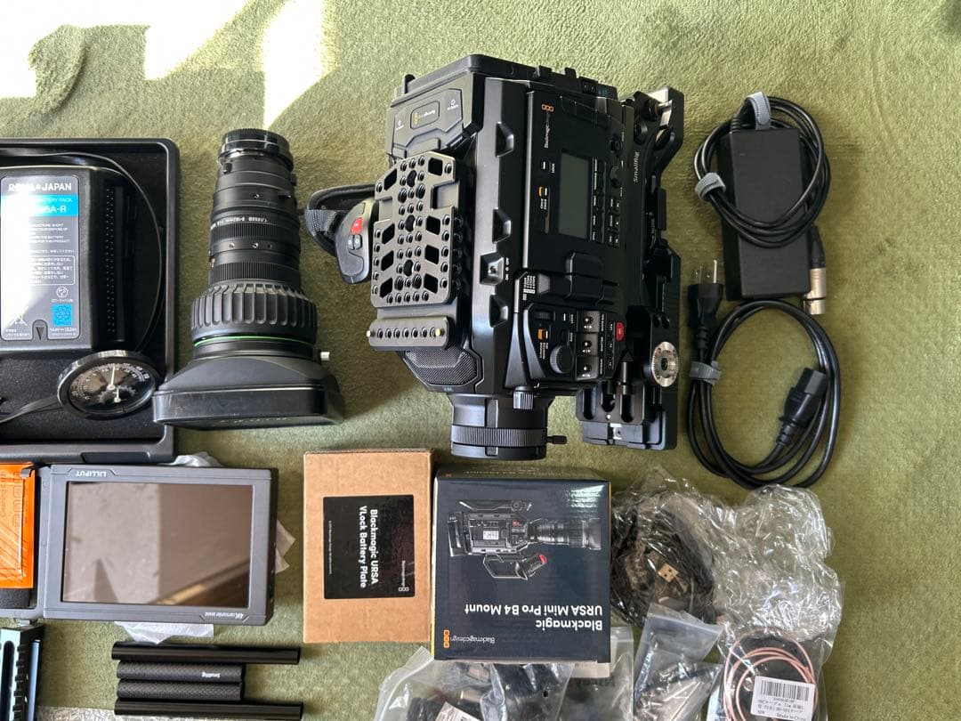 最終値下げ　超お得)URSA Mini Pro 4.6K (撮影+記録+音響類)