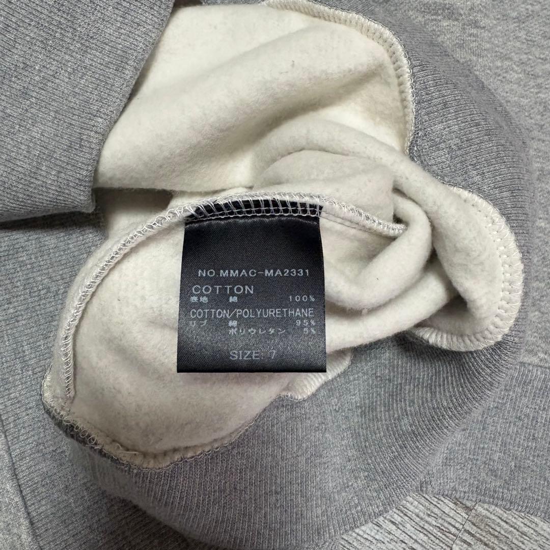 ⭐️新品未使用 ムータマリン モックネックスウェット グレー サイズ7