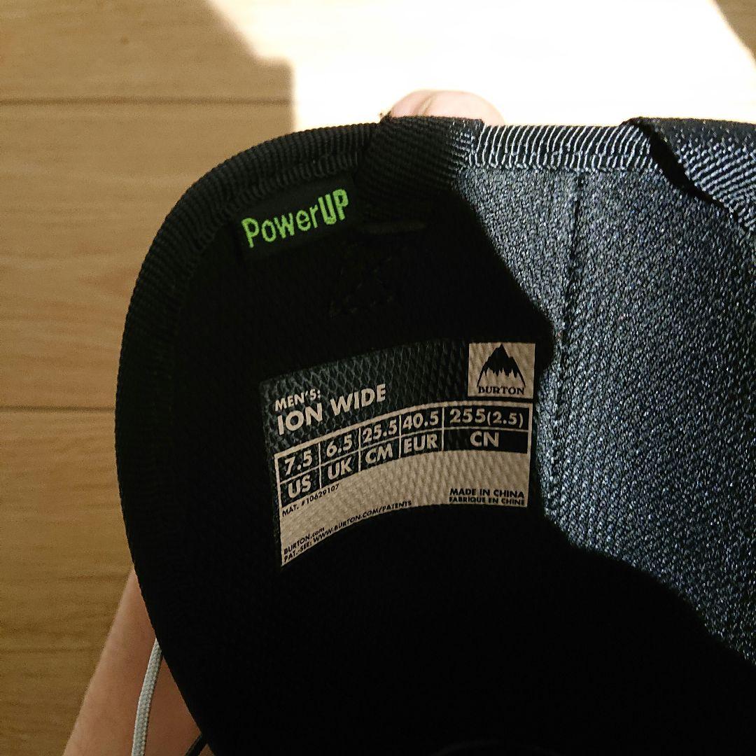 【美品】BURTON ION スノーボードブーツ 【25.5cm】