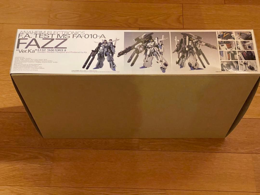 【新品未開封】バンダイ MG 1/100 FAZZ Ver.Ka