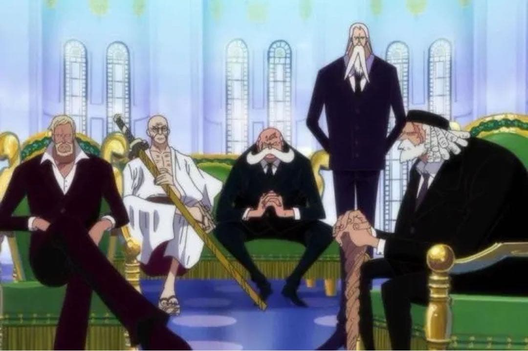 ONE PIECE ワンピース 世界政府 五老星 フィギュア ガレージキット