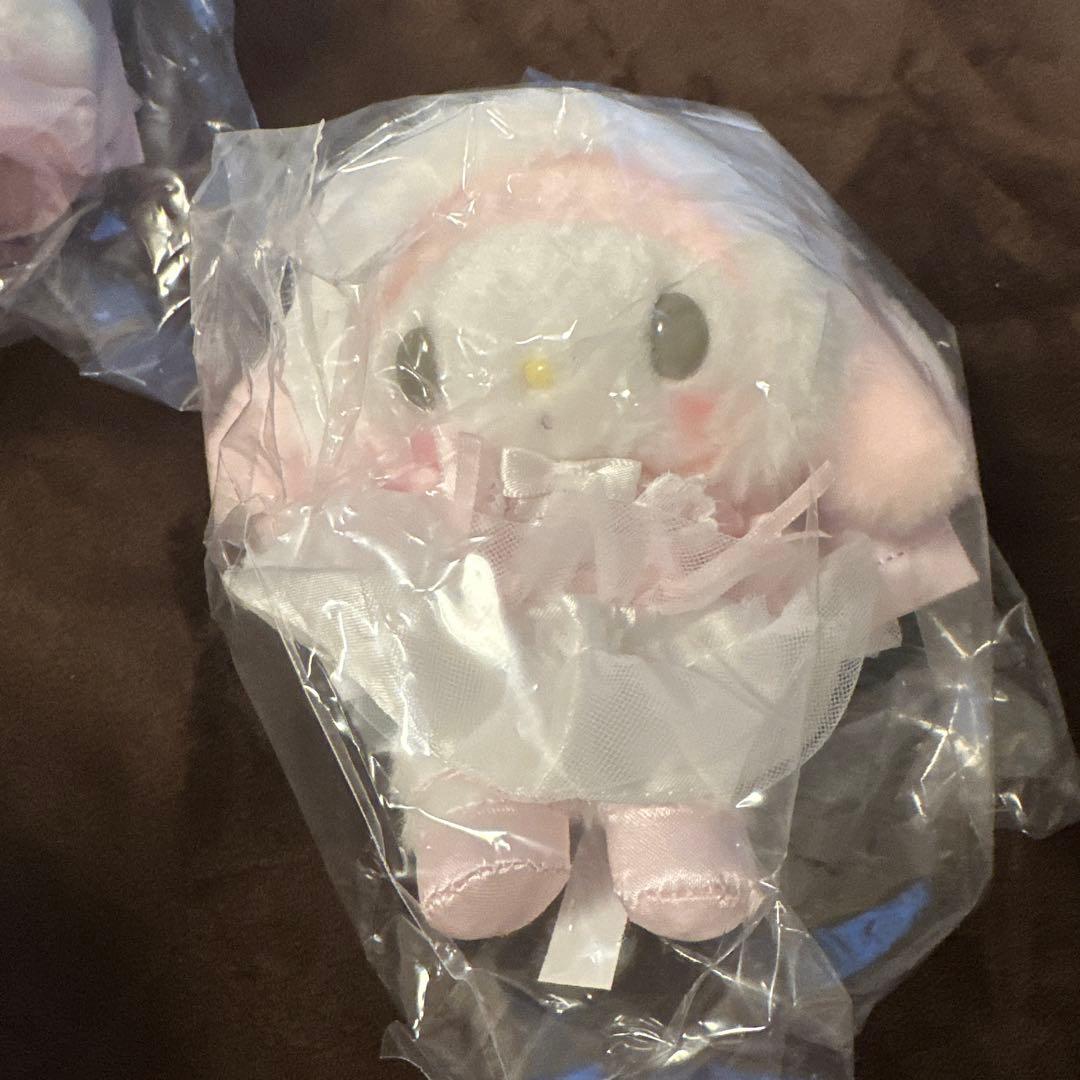 サンリオ　マスコットホルダー　　ショットケーキ　白猫　まとめ売り