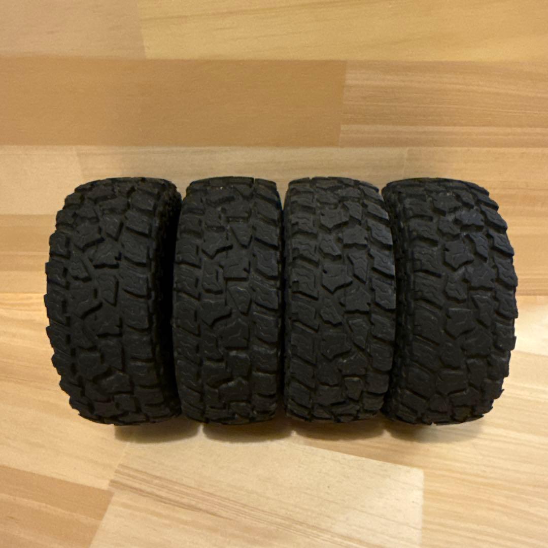 RC4WD 1.55インチ タイヤ&深リムビードロックホイール