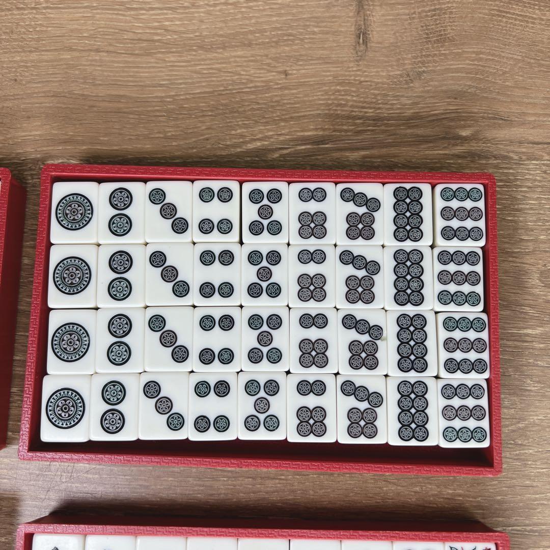 ⑬MVC ミズノ丸一 麻雀牌 丸一家紋牌 背黒牌 25mm 13g - メルカリ