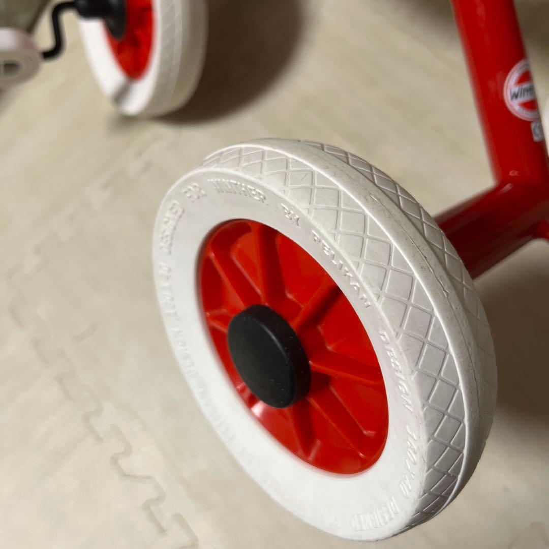 高級品　winther 赤白　三輪車