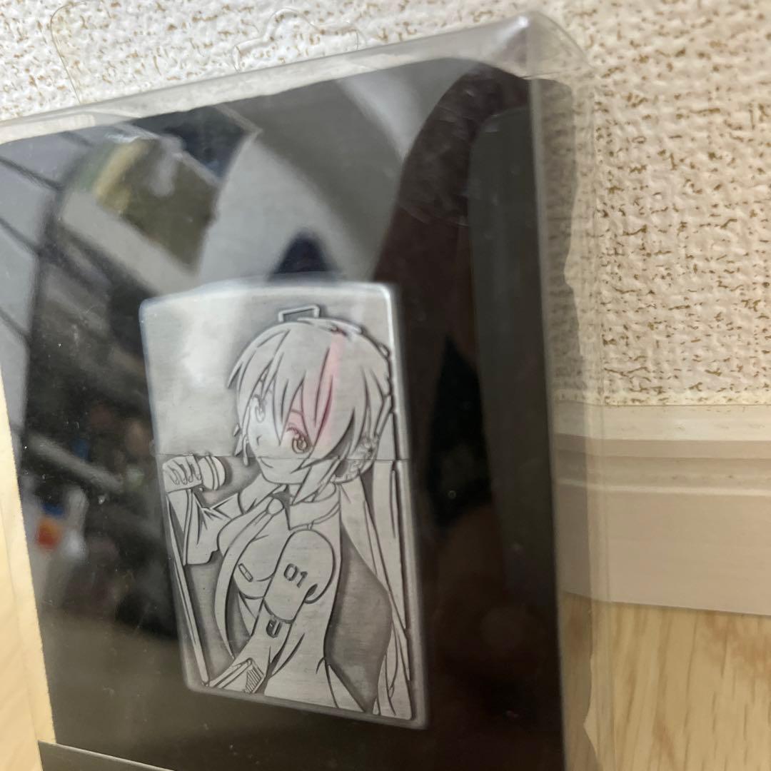初音ミク巡音ルカVOCALOIDオイルライターZippo風 - メルカリ