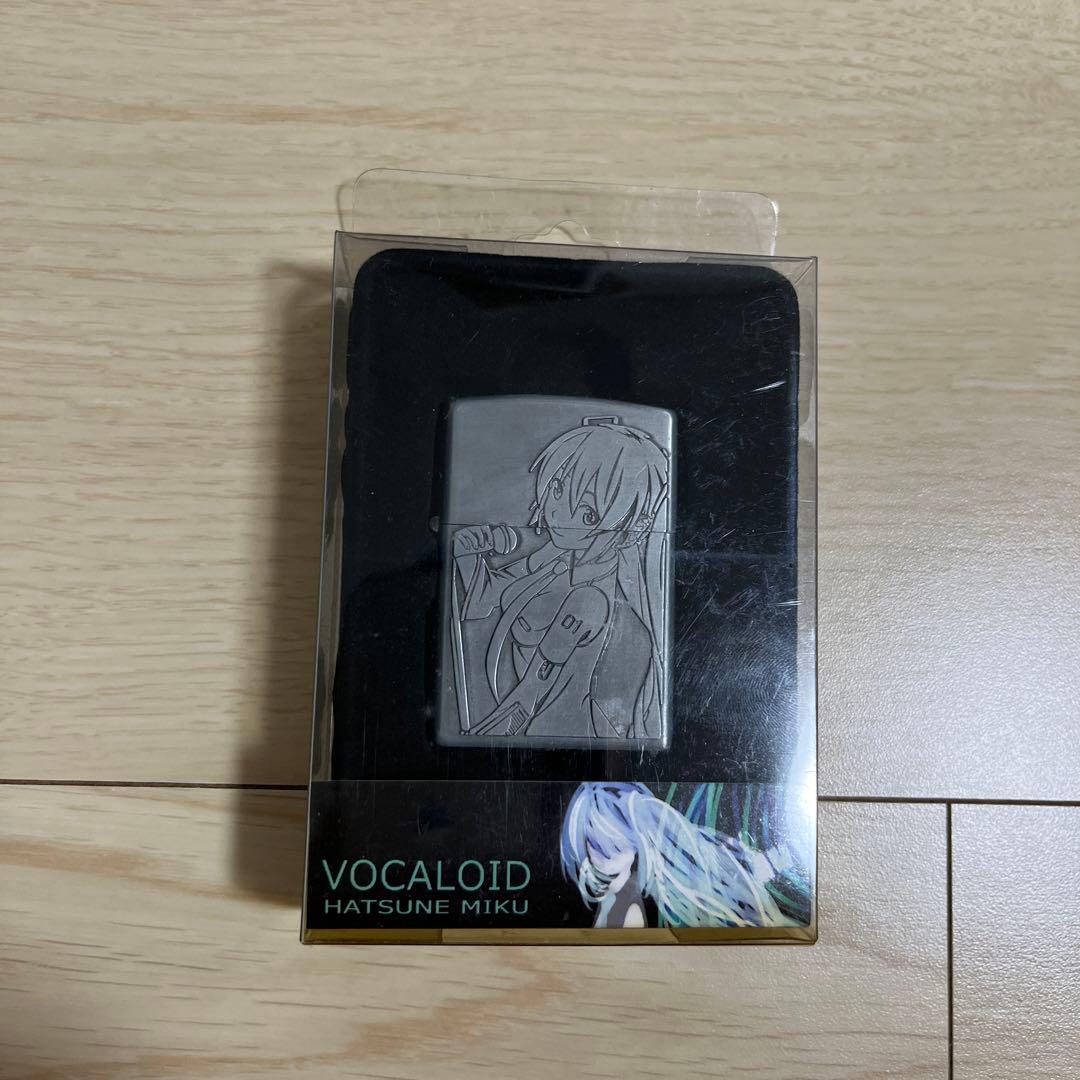 初音ミク巡音ルカVOCALOIDオイルライターZippo風 - メルカリ