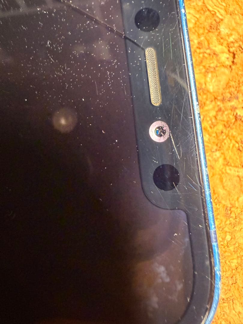 iPhone12 128GB 画面割れ 有線充電不可 カメラ曇りあり - メルカリ