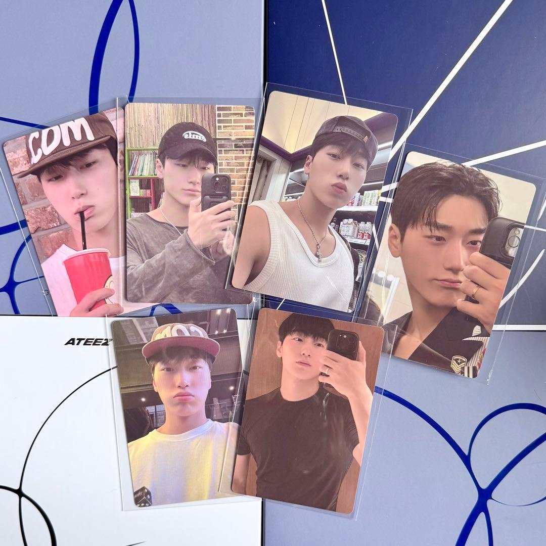 ateez GOLDEN HOUR：Part.4 サン 封入トレカセット - メルカリ