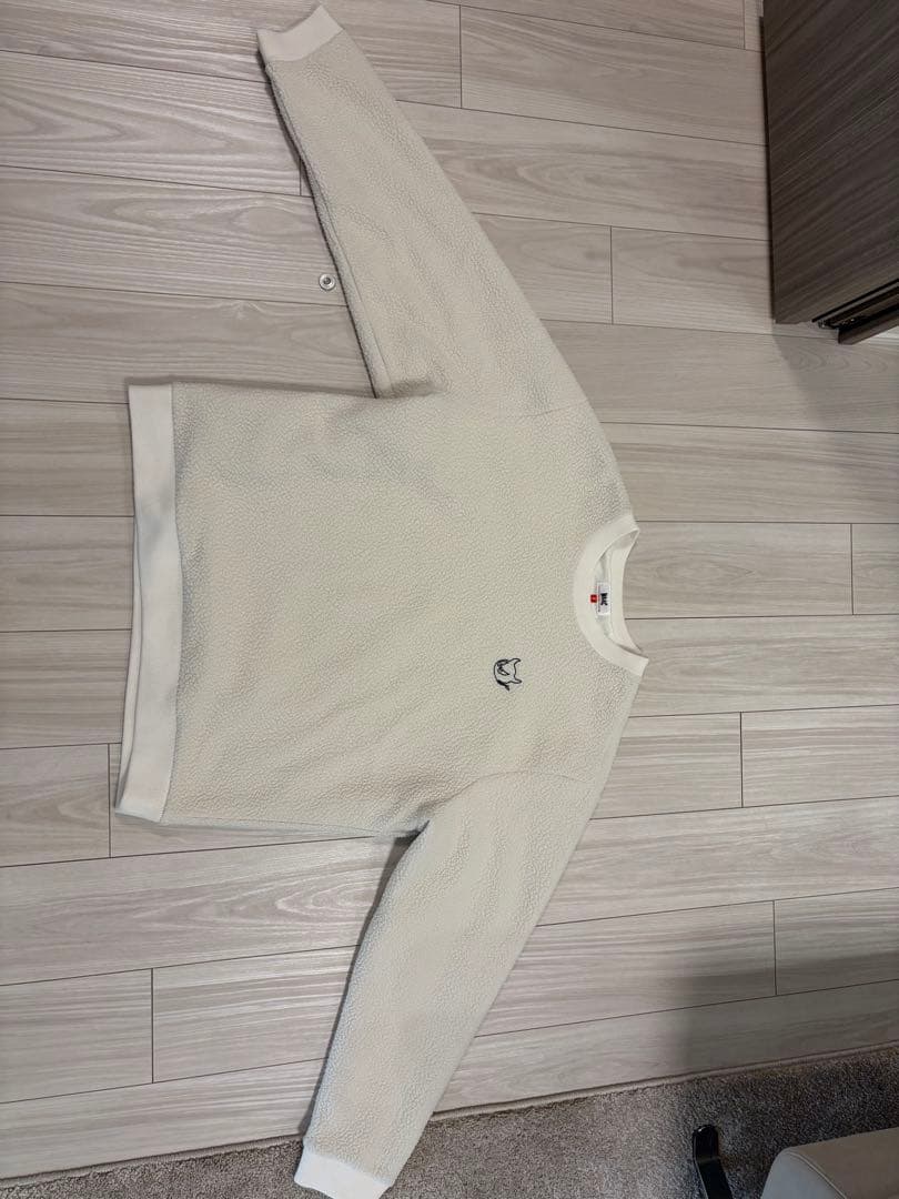 WAAC トレーナー WOMEN ストレッチタフタバックロゴプルオーバー ネイビー