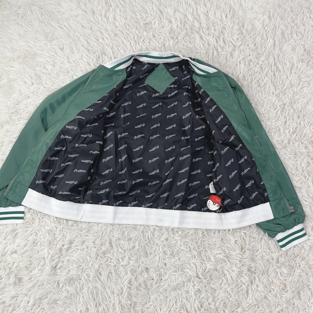 希少 美品 MALBON GOLF マルボンゴルフ スタジアムジャケット L