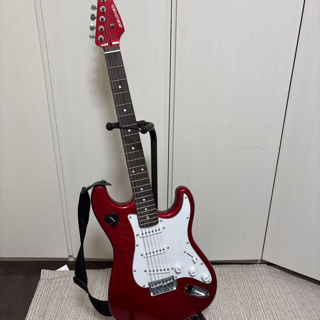 SELDER エレキギター レッド Amazon | SELDER セルダー エレキギター ストラトキャスタータイプ