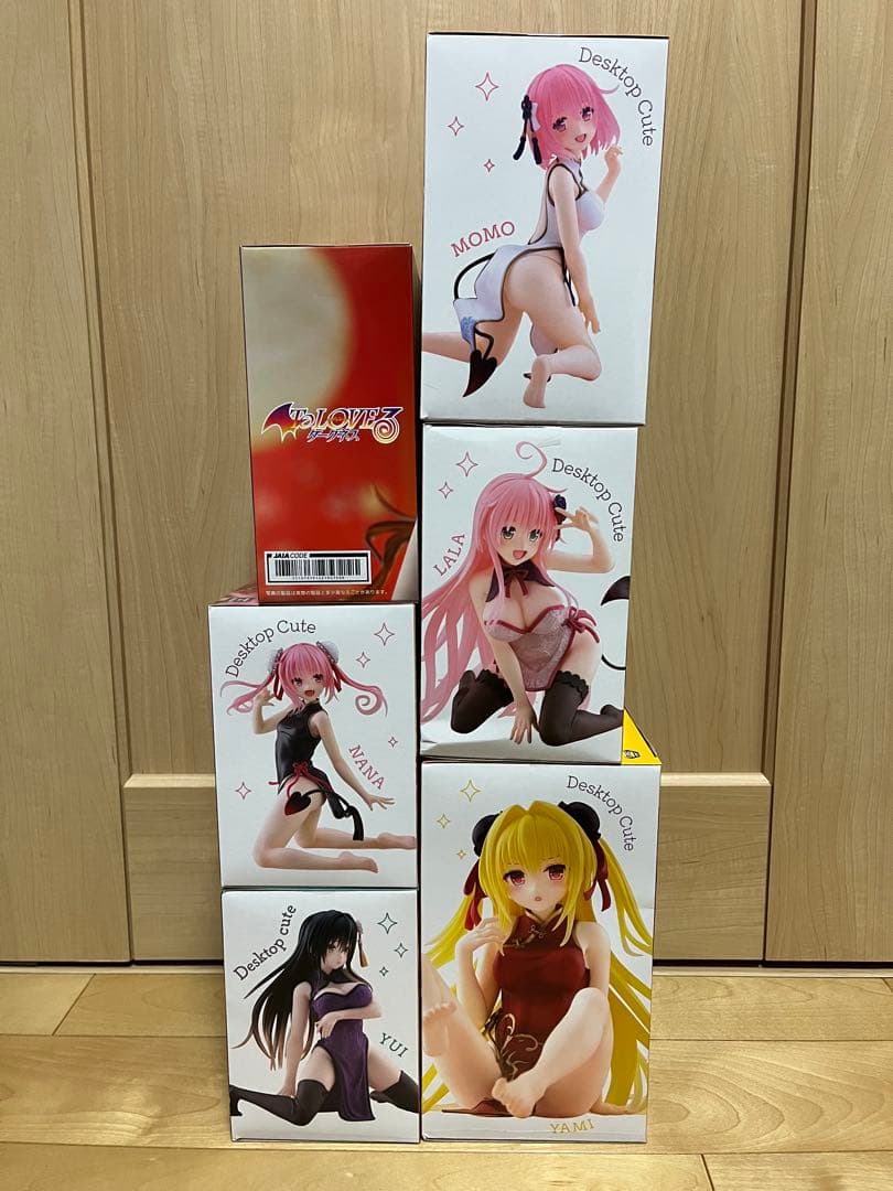 ToLOVEる-とらぶる-ダークネス Desktop Cute フィギュア 6点