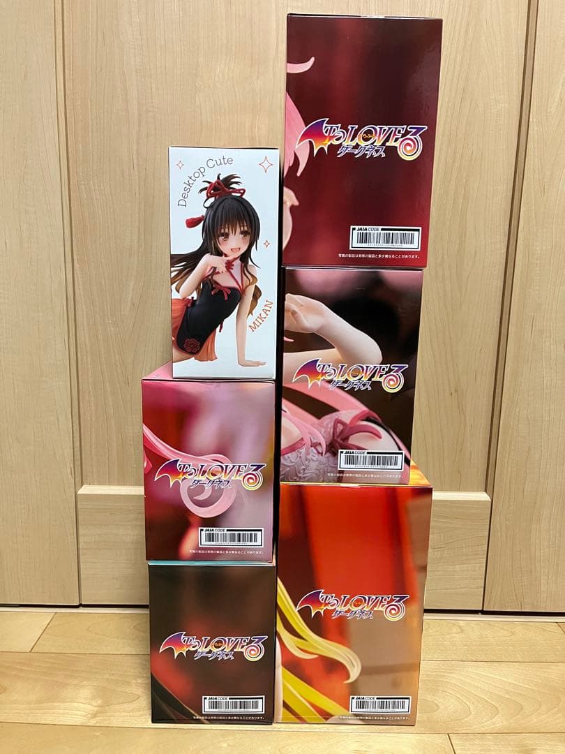 ToLOVEる-とらぶる-ダークネス Desktop Cute フィギュア 6点