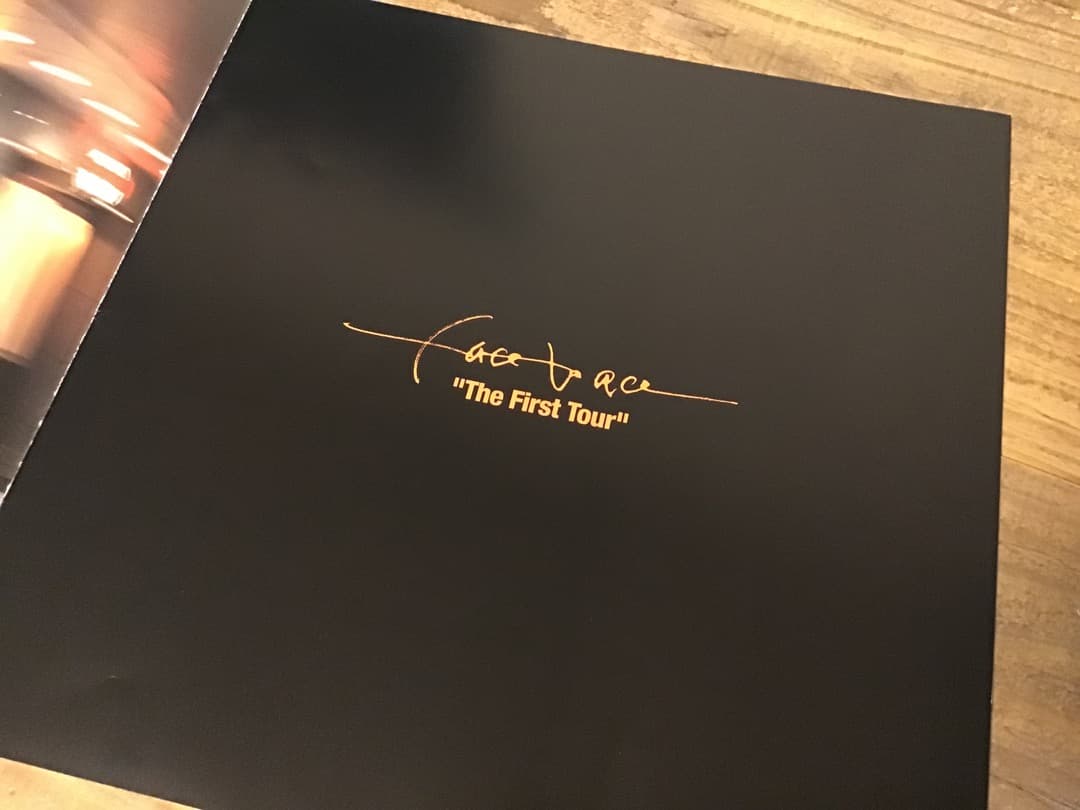 ★face to ace/ツアーパンフレット/ファーストツアー/エース清水