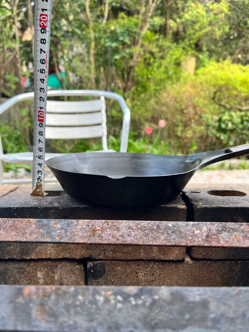 ビンテージ カウボーイフライパン 20センチ コールドハンドル - メルカリ