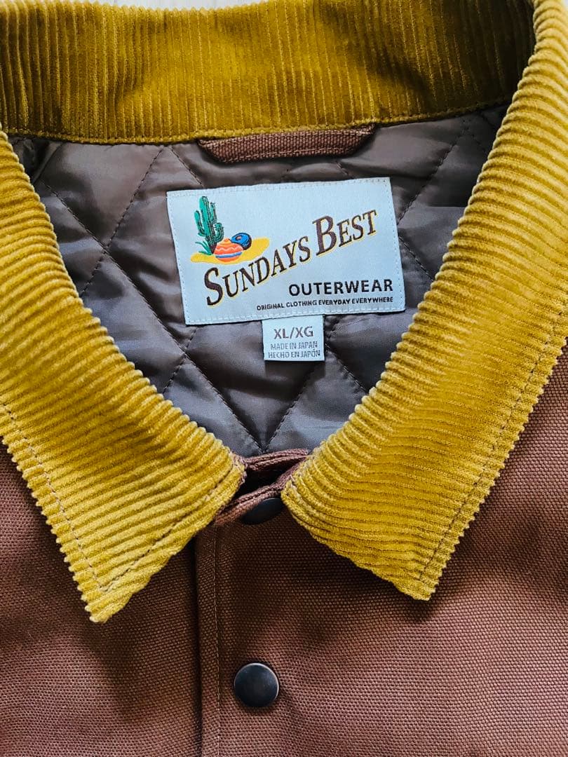 SUNDAYS BEST COACHES JACKET/WALNUT BROWN - メルカリ