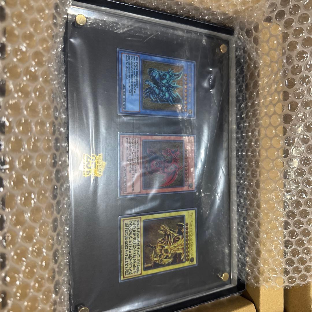 遊戯王OCGデュエルモンスターズ 「三幻神」 スペシャルカードセットステンレス製