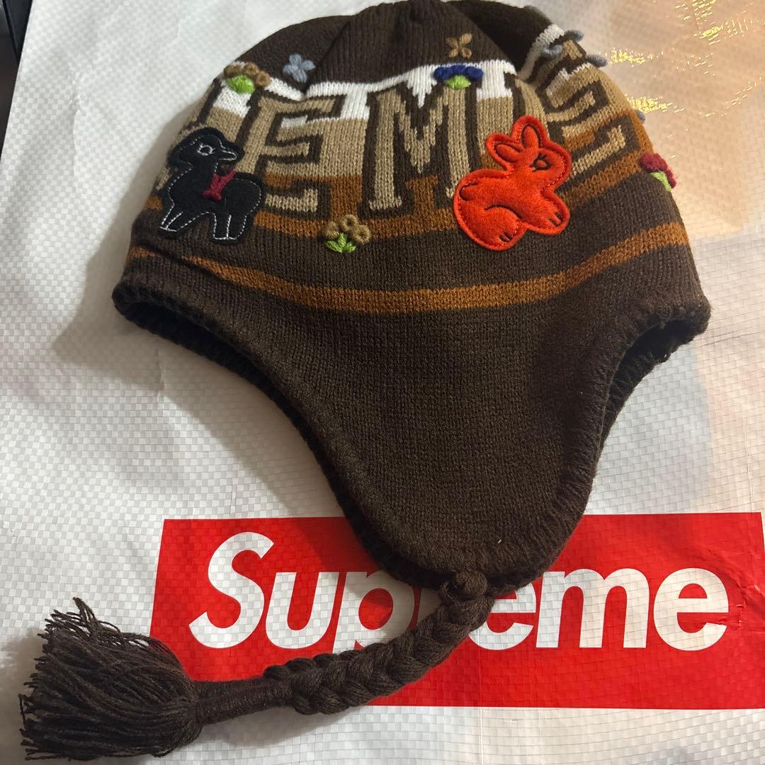Supreme Felt Applique Earflap Beanie - メルカリ